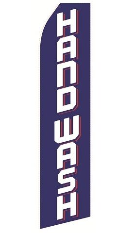 Hand Wash Econo Stock Flag