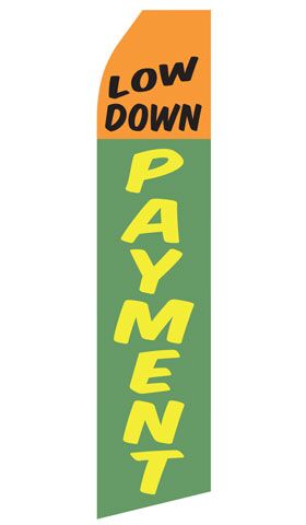 low-down-payment-econo-stock-flag